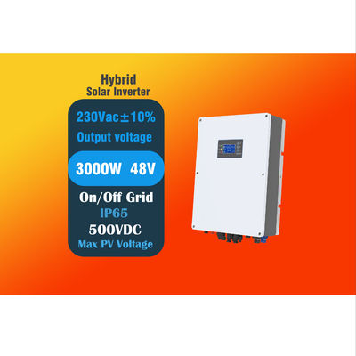 품질  Single Phase 3KW On Off Grid Hybrid Solar Inverter 공장