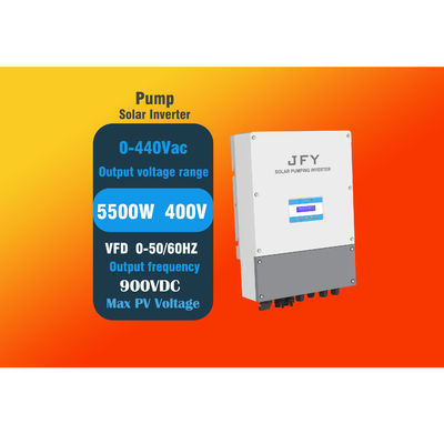 5.5KW VFD 가변 주파수 태양광 펌프 인버터 범용 AC 드라이브 모터