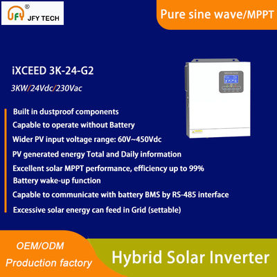 24V 배터리 입력과 230Vac 출력으로 3KW 오프 그리드 인버터